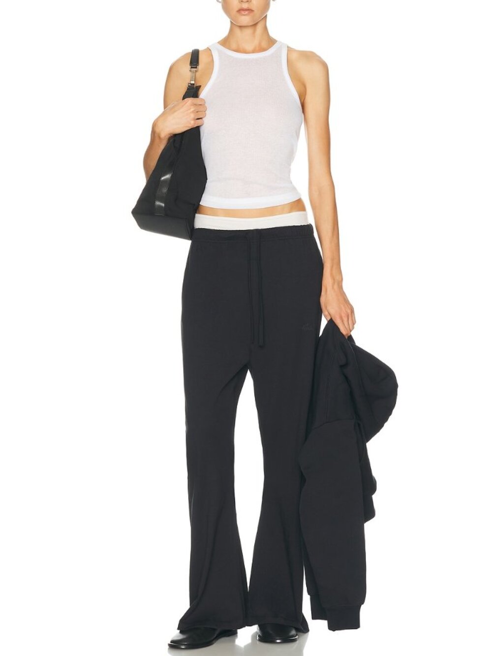 FEAR OF GOD ESSENTIALS Cotton Jersey Flare Sweatpants M Signature Classic Fit